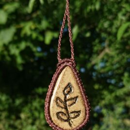 Collier “Woodspirit” céramique